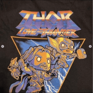 Футболка Funko Marvel Thor Love and Thunder Collector Corps T-Shirt фанко Тор (розмір L)