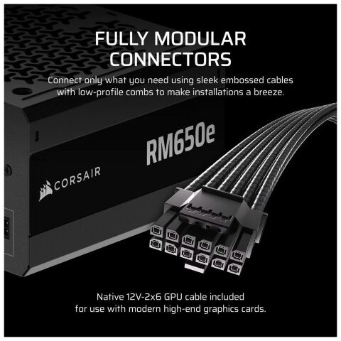 Блок питания Corsair 650W RM650e (CP-9020302-EU) - Нулевой остаток (Feed) - Нулевой остаток (Feed)