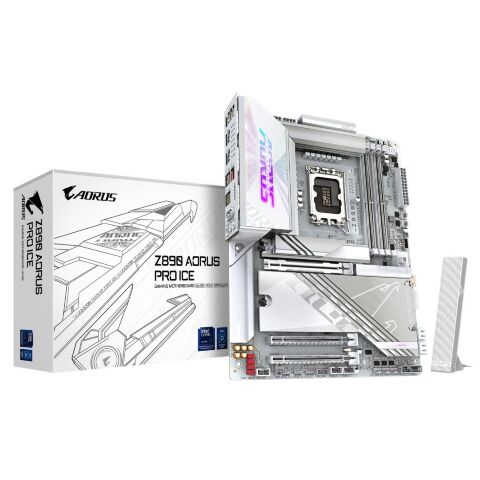 Материнская плата GIGABYTE Z890 AORUS PRO ICE - Системные (материнские) платы  - Системные (материнские) платы 
