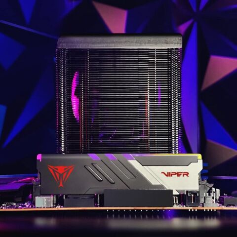 Модуль памяти для компьютера DDR5 64GB (2x32GB) 6000 MHz Viper Venom RGB Patriot (PVVR564G600C36K) - Модули памяти для компьютера - Модули памяти для компьютера
