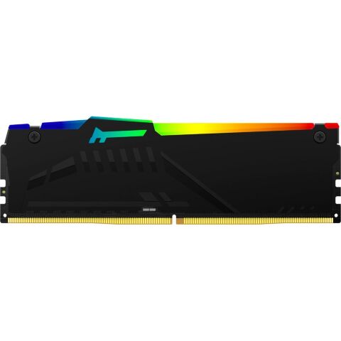 Модуль памяти для компьютера DDR5 32GB 5200 MHz Beast RGB EXPO Black Kingston Fury (ex.HyperX) (KF552C40BB2A-32) - Нулевой остаток (Feed)  - Нулевой остаток (Feed) 