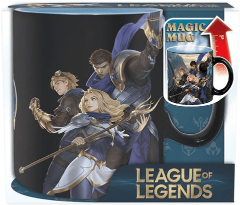 Чашка хамелеон ABYstyle League Of Legends Group кухоль Ліга Легенд (ЛОЛ) 460 мл. - -