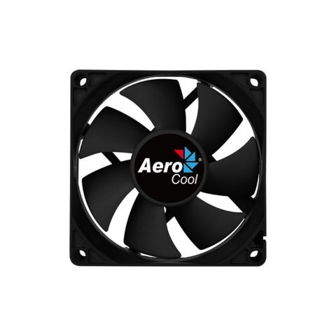 Кулер для корпуса AeroCool Force 8 Black (ACF1-FC00110.11) - Нулевой остаток (Feed) - Нулевой остаток (Feed)
