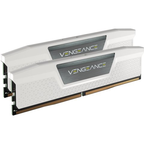Модуль памяти для компьютера DDR5 32GB (2x16GB) 5200 MHzVengeance White Corsair (CMK32GX5M2B5200C40W) - Нулевой остаток (Feed) - Нулевой остаток (Feed)