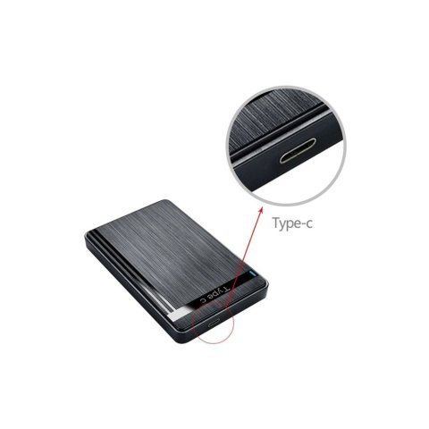 Карман внешний Dynamode 2.5" SATA/SSD HDD - USB 3.1 Type-C (DM-CAD-25317C) - Аксессуары к HDD - Аксессуары к HDD