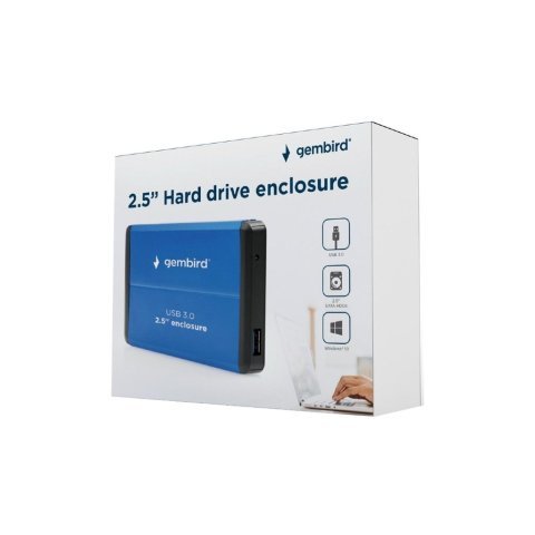Карман внешний Gembird 2.5", USB3.0 (EE2-U3S-2-B) - Нулевой остаток (Feed)  - Нулевой остаток (Feed) 