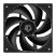 Кулер для корпуса ID-Cooling AF-125-K - Нулевой остаток (Feed) - Нулевой остаток (Feed)