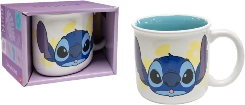 Чашка Stor Disney Stitch Palms кружка для завтрака Стич 400 мл - -