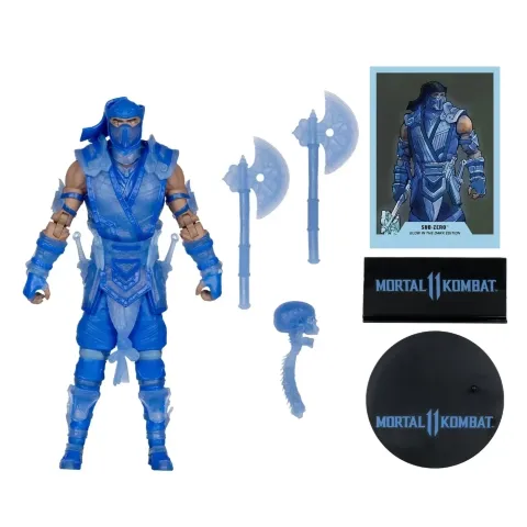 Фігурка McFarlane Mortal Kombat 11 Sub Zero Gold Label Сабзіро (Світиться у темряві) 20 см. - -