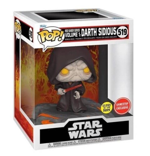 Фігурка Funko Star Wars: Darth Sidious Фанко Зіркові війни Дарт Сідіус Exclusive 519 - -