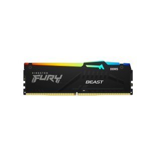 Модуль памяти для компьютера DDR5 128GB (2x64GB) 5600 MHz Beast RGB Kingston Fury (ex.HyperX) (KF556C36BBEAK2-128)