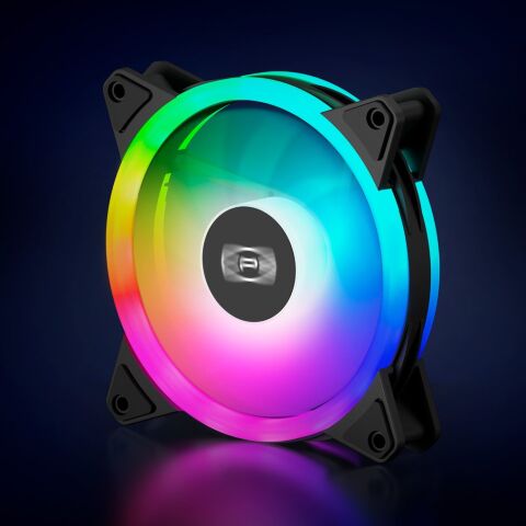 Кулер для корпуса PcCooler F3 T120 ARGB Black - Нулевой остаток (Feed)  - Нулевой остаток (Feed) 