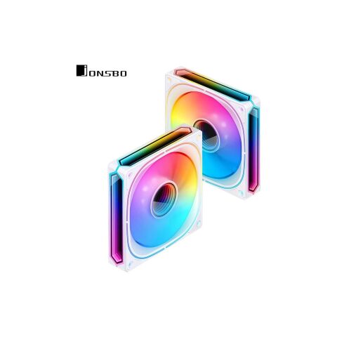 Кулер для корпуса JONSBO FR-505W ARGB White - Нулевой остаток (Feed) - Нулевой остаток (Feed)