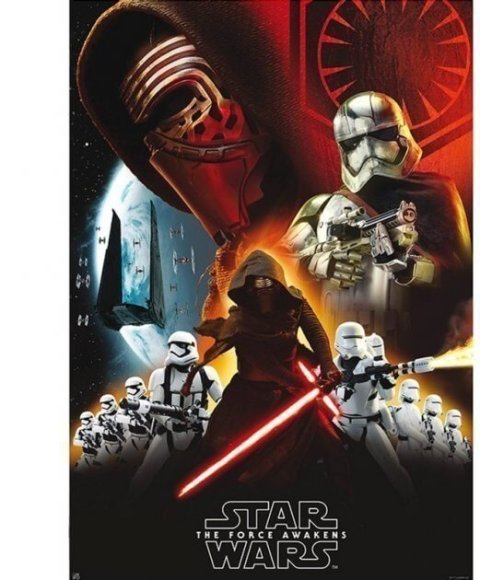 Постер Abystyle Star Wars "First Order Group" Первый орден Звёздные войны плакат 98*68 см - -