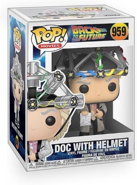 Фігурка Funko Back to The Future: Doc with Helmet фанко Назад у майбутнє Док у шоломі 959 -   -  