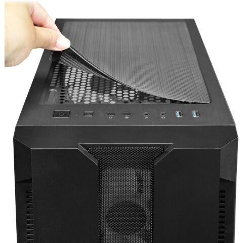 Корпус для ПК Chieftec Gaming Hunter Tempered Glass Edition (GS-01B-OP) - Нулевой остаток (Feed)  - Нулевой остаток (Feed) 