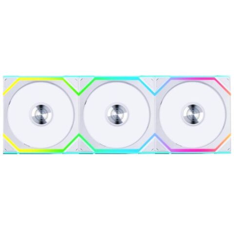 Кулер для корпуса Lian Li UNI Fan SL WIRELESS LCD 120-3 REVERSE (G99.12RSLLCD1W3B.00) - Нулевой остаток (Feed)  - Нулевой остаток (Feed) 
