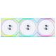 Кулер для корпуса Lian Li UNI Fan SL WIRELESS LCD 120-3 REVERSE (G99.12RSLLCD1W3B.00) - Нулевой остаток (Feed)  - Нулевой остаток (Feed) 