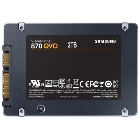 Накопитель SSD 2.5" 2TB 870 QVO Samsung (MZ-77Q2T0BW) - Нулевой остаток (Feed)  - Нулевой остаток (Feed) 