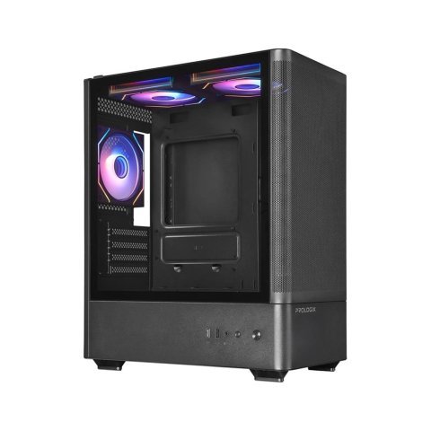 Корпус Prologix Lumi GM-01MAB Mesh Black - Нулевой остаток (Feed) - Нулевой остаток (Feed)