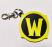 Брелок World of Warcraft Logo Keychain Варкрафт ABS пластик 6 см. - -