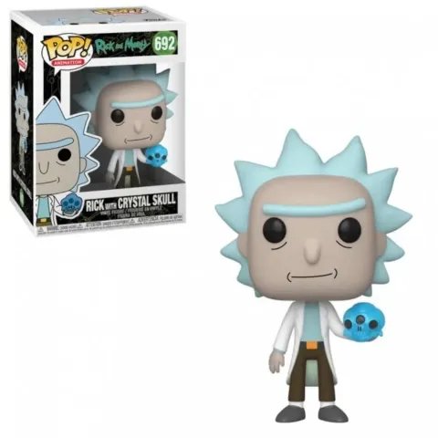 Фігурка Funko Rick and Morty: Rick with Crystal Skull фанко Рік і Морті та Кришталевий череп 692 -   -  