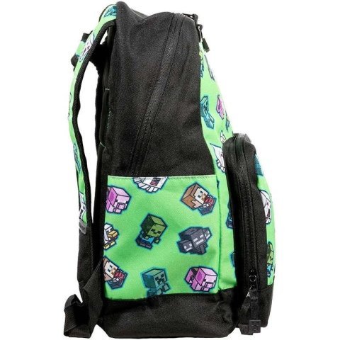 Рюкзак Майнкрафт - Minecraft 17 Mini Mobs Cluster School Backpack - -