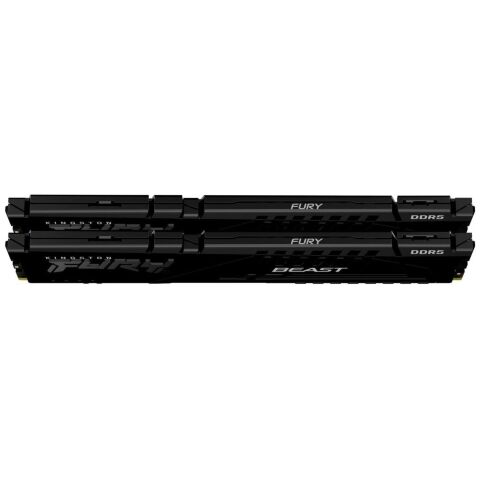 Модуль памяти для компьютера DDR5 64GB (2x32GB) 5600 MHz Beast EXPO Black Kingston Fury (ex.HyperX) (KF556C40BB2K2-64) - Нулевой остаток (Feed)  - Нулевой остаток (Feed) 