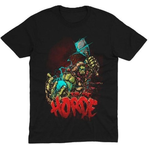 Футболка Morze World of Warcraft Horde Thrall T-Shirt Варкрафт Орда Тралл (размер L) - -