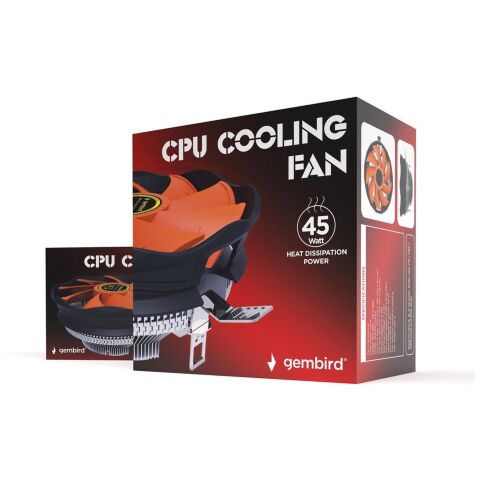 Кулер для процессора Gembird CPU-HURACAN-X30 - Кулеры к процессорам  - Кулеры к процессорам 