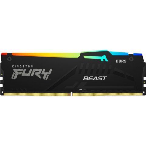 Модуль памяти для компьютера DDR5 32GB 5600 MHz Beast RGB XMP Kingston Fury (ex.HyperX) (KF556C40BBA-32) - Нулевой остаток (Feed) - Нулевой остаток (Feed)