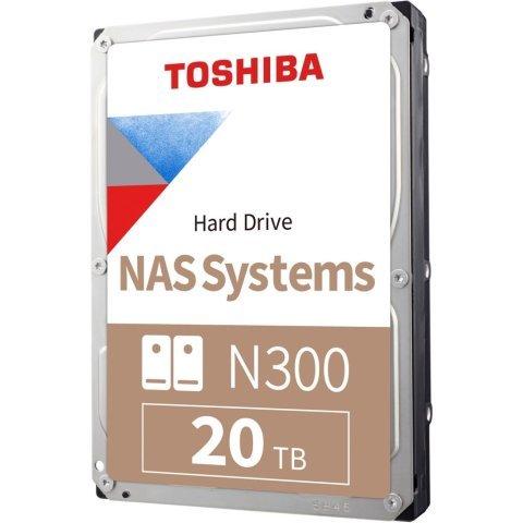 Жесткий диск 3.5" 20TB N300 Toshiba (HDWG62AUZSVA) - Нулевой остаток (Feed) - Нулевой остаток (Feed)