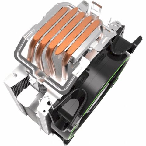 Кулер для процессора Gamemax Gamma 500-Green - Нулевой остаток (Feed) - Нулевой остаток (Feed)