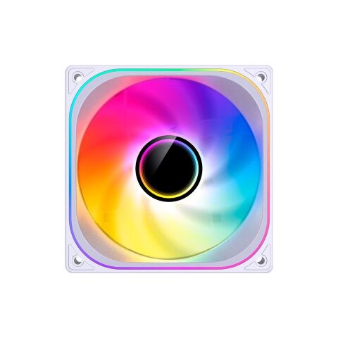 Кулер для корпуса JONSBO ZB-120WR White - Нулевой остаток (Feed) - Нулевой остаток (Feed)