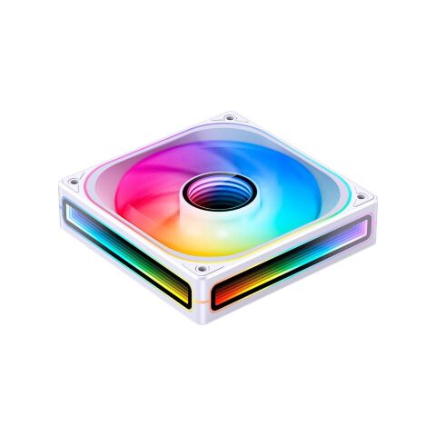 Кулер для корпуса JONSBO ZB-120WR White - Нулевой остаток (Feed) - Нулевой остаток (Feed)