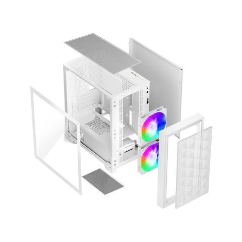 Корпус PcCooler C3D310 WH ARGB - Нулевой остаток (Feed) - Нулевой остаток (Feed)