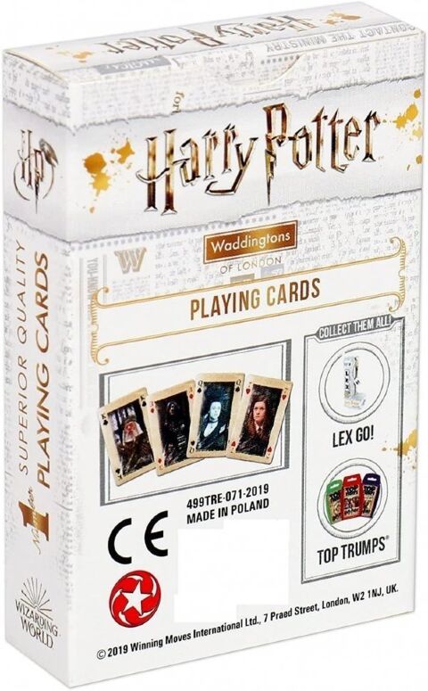 Гральні карти Гаррі Поттер Harry Potter Playing Cards Waddingtons Number 1 - -