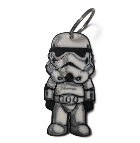 Брелок Star Wars Stormtrooper Keychain ABS пластик Зіркові війни Штурмовик 7 см. -   -  