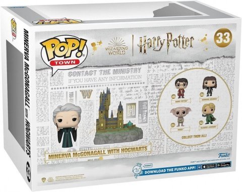 Фигурка Funko Harry Potter 20th Anniversary Minerva Mcgonagall with Hogwarts МакГонагал Хогвартс фанко 33 - -