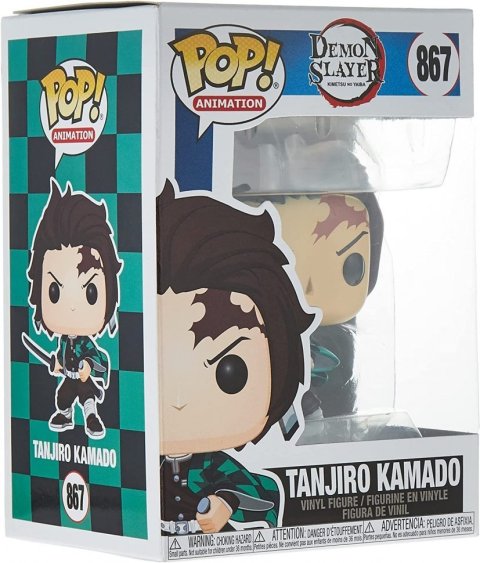 Фигурка Funko Demon Slayer Tanjiro Kamado Фанко Тандзиро Камадо Клинок, рассекающий демонов 867 - -