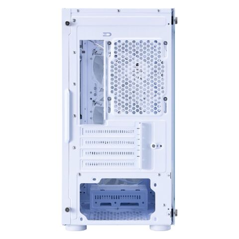 Корпус для ПК 1stPlayer X3-M-WH-4F1-W - Нулевой остаток (Feed)  - Нулевой остаток (Feed) 