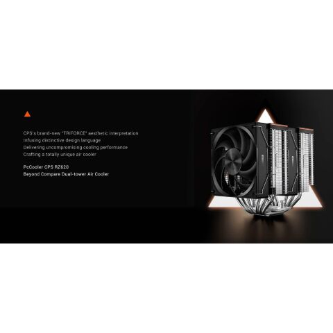 Кулер для процессора PcCooler RZ620 - Нулевой остаток (Feed) - Нулевой остаток (Feed)