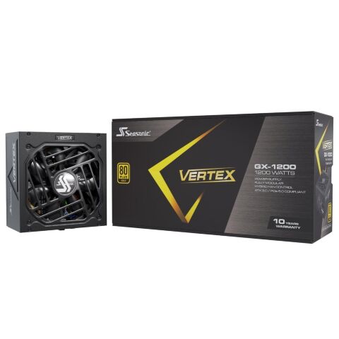 Блок питания Seasonic 1200W VERTEX GX-1200 (12122GXAFS) - Нулевой остаток (Feed) - Нулевой остаток (Feed)