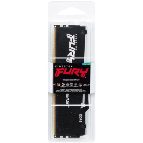 Модуль памяти для компьютера DDR5 32GB 6000 MHz Beast RGB XMP Kingston Fury (ex.HyperX) (KF560C30BBA-32) - Нулевой остаток (Feed) - Нулевой остаток (Feed)