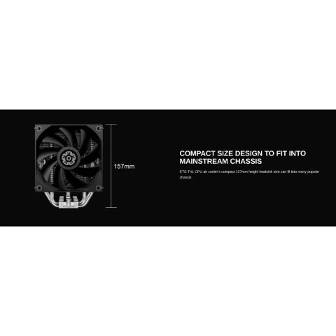 Кулер для процессора Enermax ETS-T41 Silent Edition (ETS-T41) - Нулевой остаток (Feed) - Нулевой остаток (Feed)