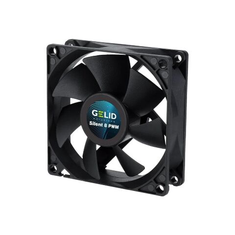 Кулер для корпуса Gelid Solutions Silent 8 PWM (FN-PX08-21) - Вентиляторы к корпусам  - Вентиляторы к корпусам 