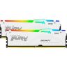 Модуль памяти для компьютера DDR5 32GB (2x16GB) 6000 MHz Beast RGB EXPO White Kingston Fury (ex.HyperX) (KF560C36BWE2AK2-32)