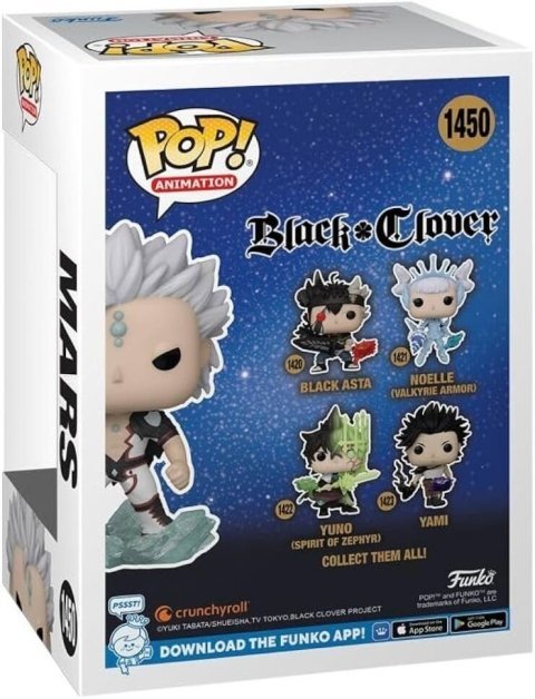 Фигурка Funko Black Clover Mars фанко Чёрный Клевер Марс (GameStop Exclusive) 1450 - -