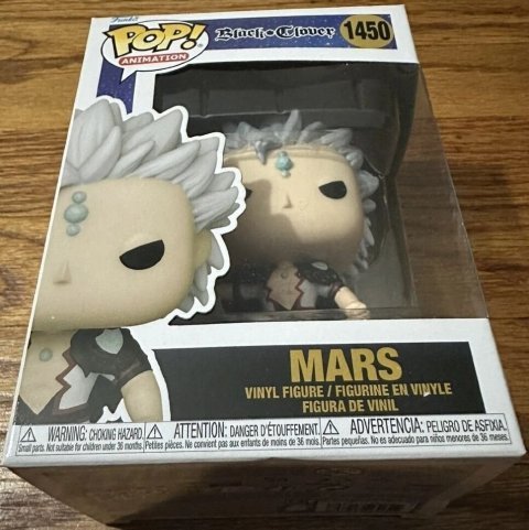 Фигурка Funko Black Clover Mars фанко Чёрный Клевер Марс (GameStop Exclusive) 1450 - -