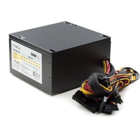 Блок питания Vinga 500W ОЕМ (VPS-500-120) - Нулевой остаток (Feed) - Нулевой остаток (Feed)